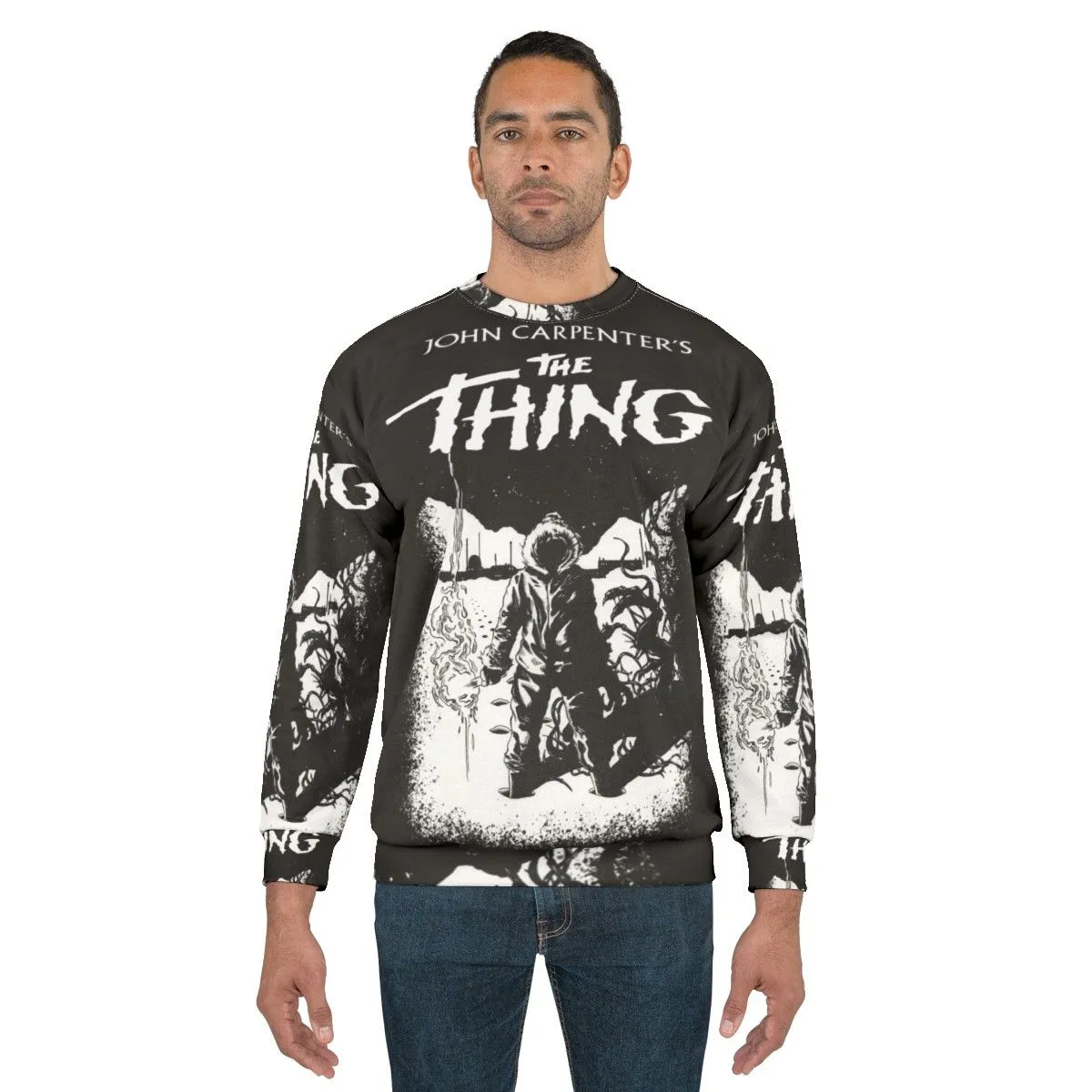 1982 The Thing John Carpenter Horror Movie Sweatshirt