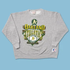 1989 Oakland Athletics Sweater Large