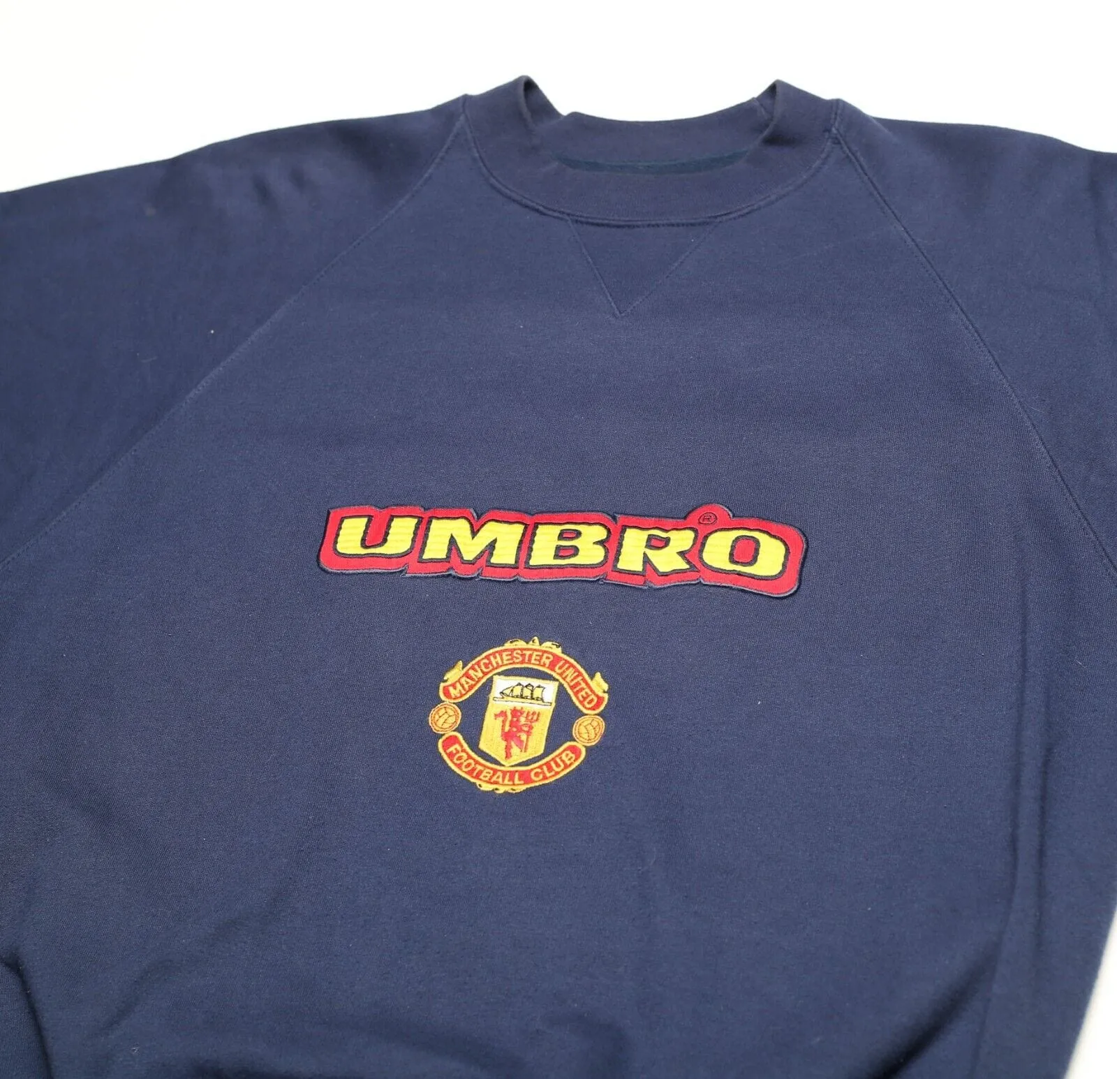 1996/97 MANCHESTER UNITED Vintage Umbro Football Sweatshirt Jumper (M)