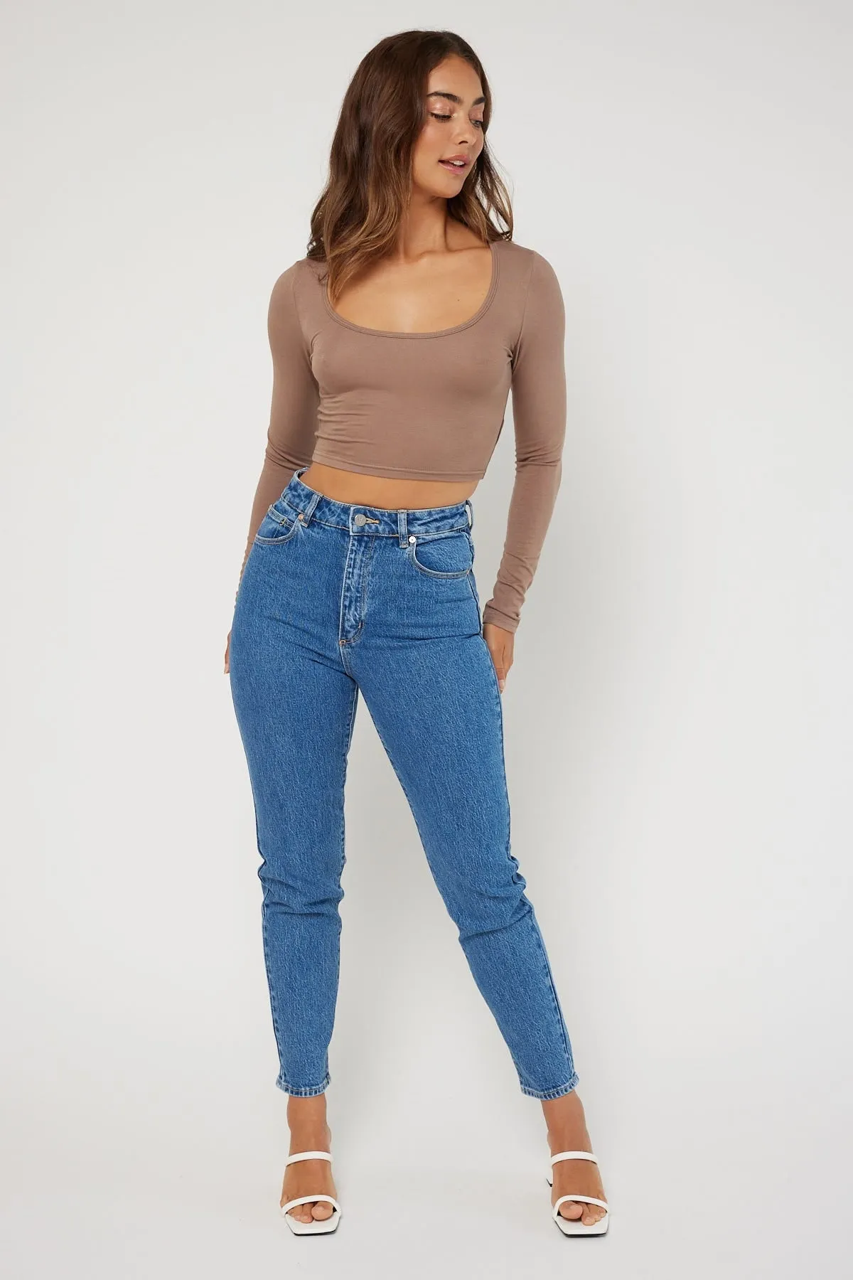 94 High Slim Chantell OG Organic Cotton Mom Jeans - Vintage Wash