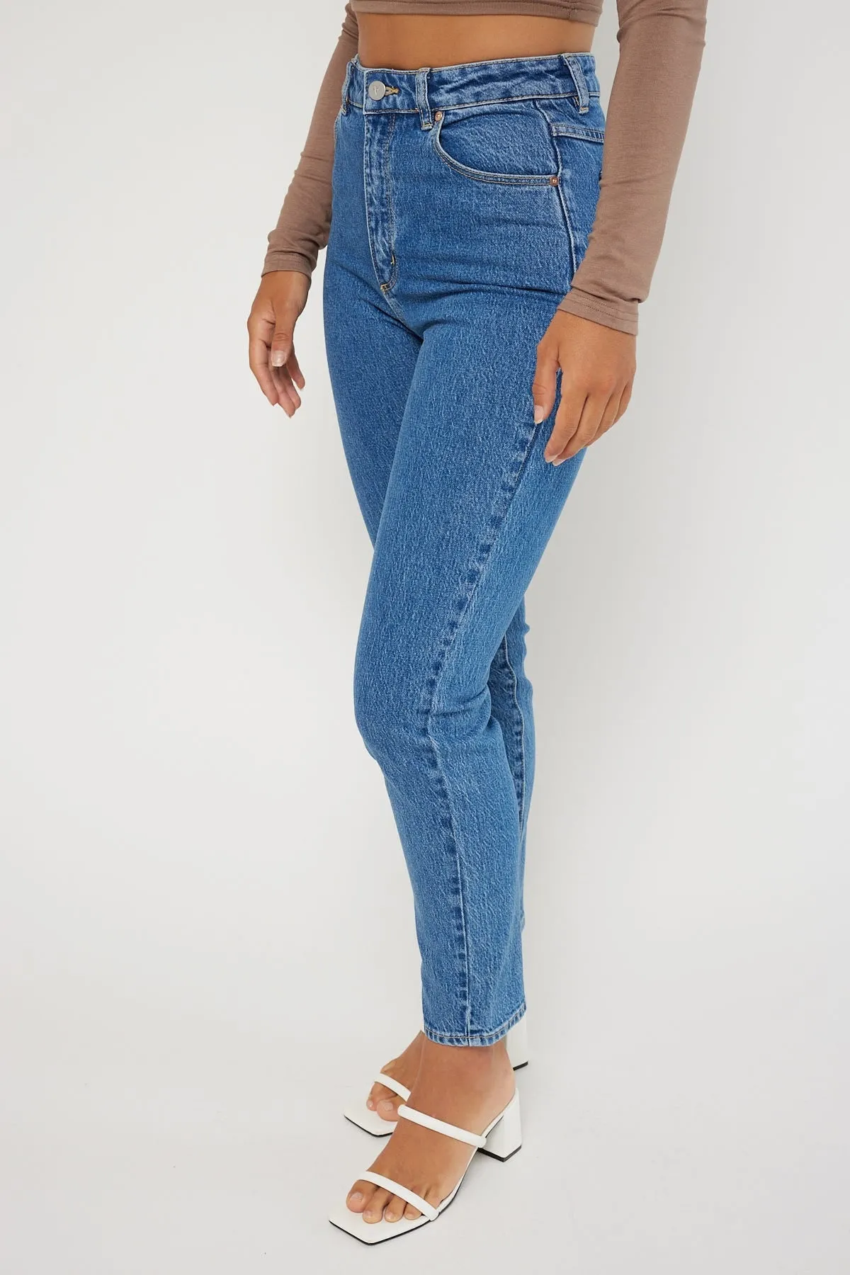 94 High Slim Chantell OG Organic Cotton Mom Jeans - Vintage Wash