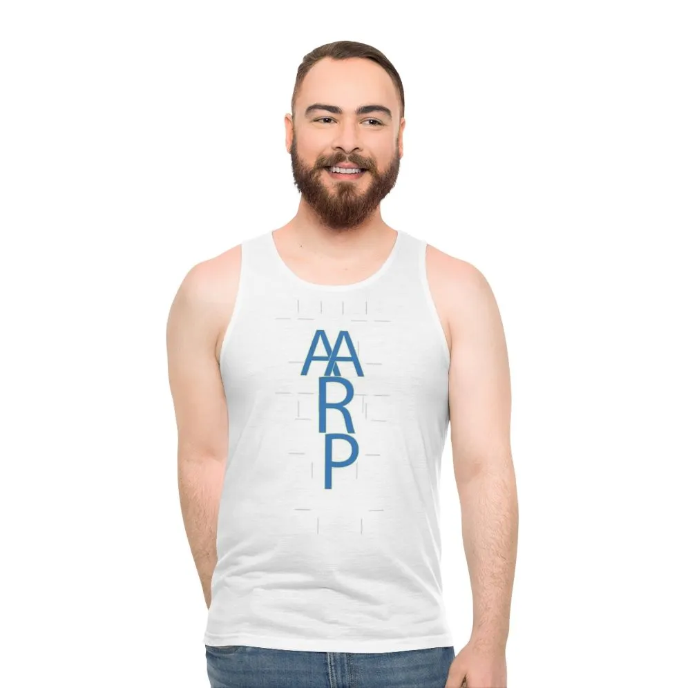 Aarp Unisex Tank Top - Comfortable and Stylish Graphic Tee