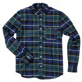 Adirondack Field | Colvin Collection Flannel Shirt - Grizzle Ocean | Men's