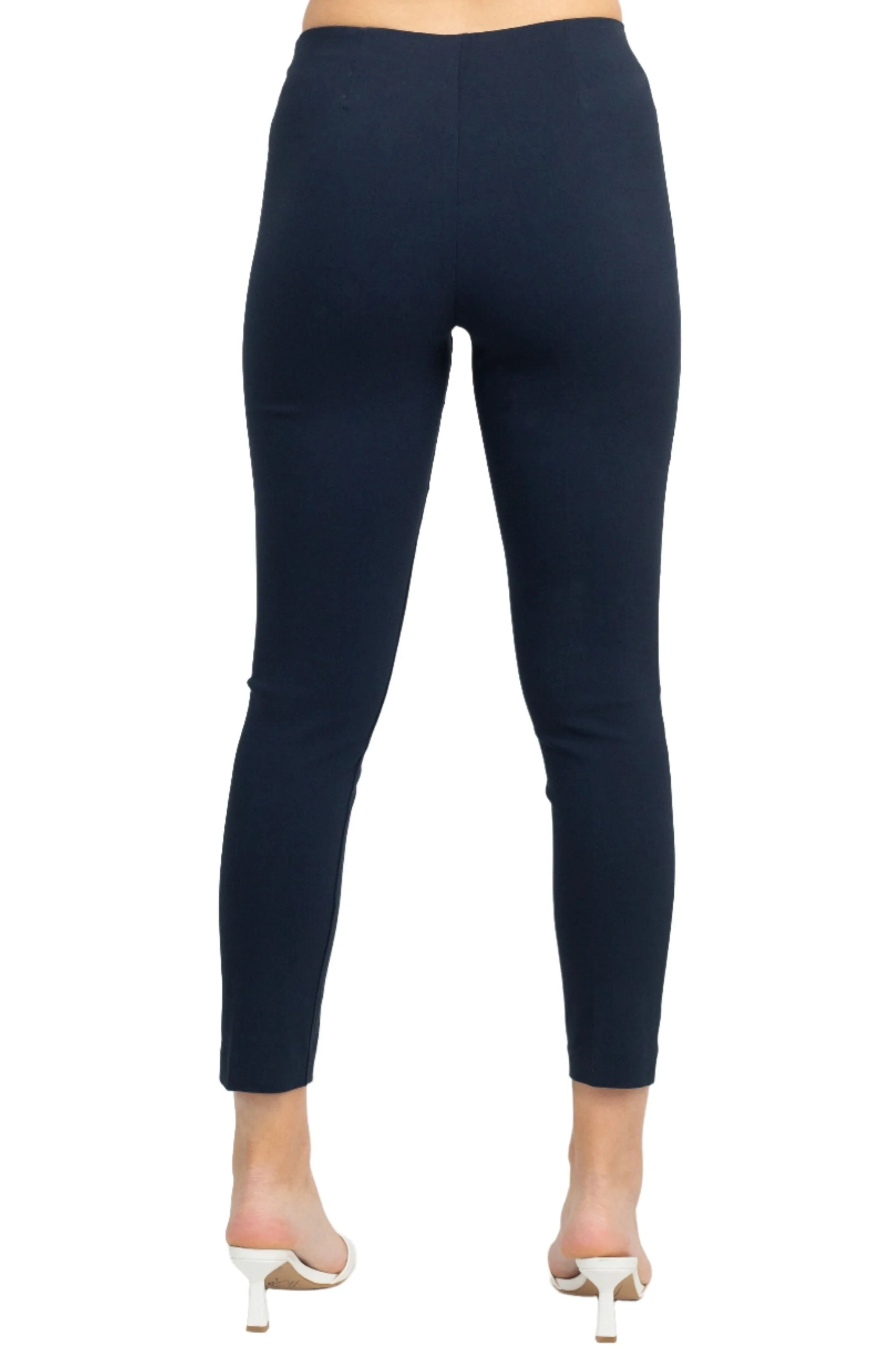 Adrianna Papell Mid Waist Pull On Skinny Pants