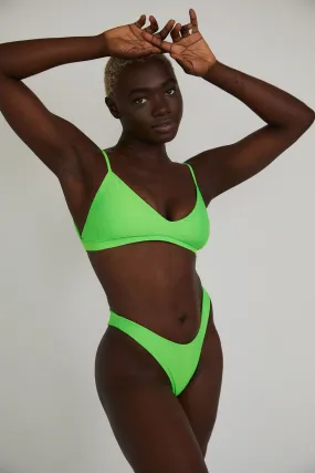 Allana Top / Neon Green