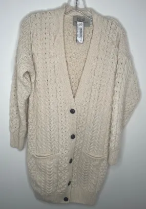 Aran Sweater Market Cardi size Small