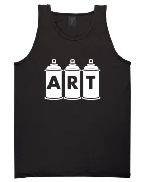 Art graf graffiti spray can paint artist Tank Top