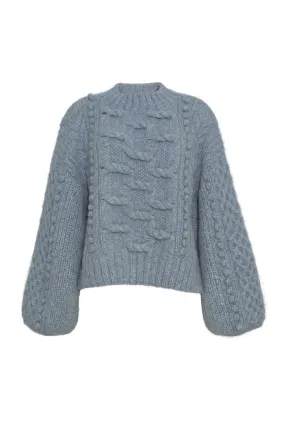 Aurora Sweater, Cloud Blue