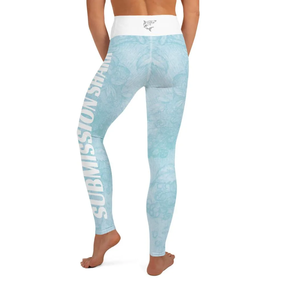 Baby Blue Beauty ~ High Waist Leggings