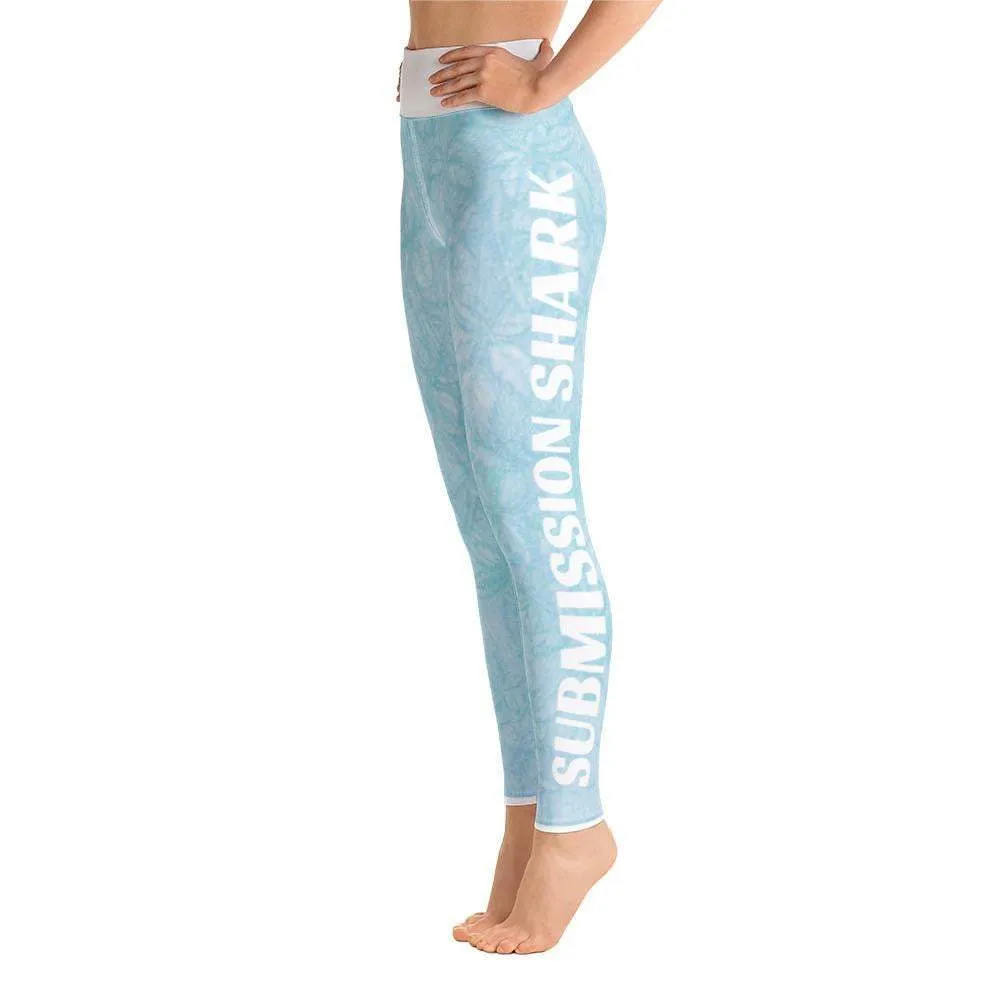 Baby Blue Beauty ~ High Waist Leggings