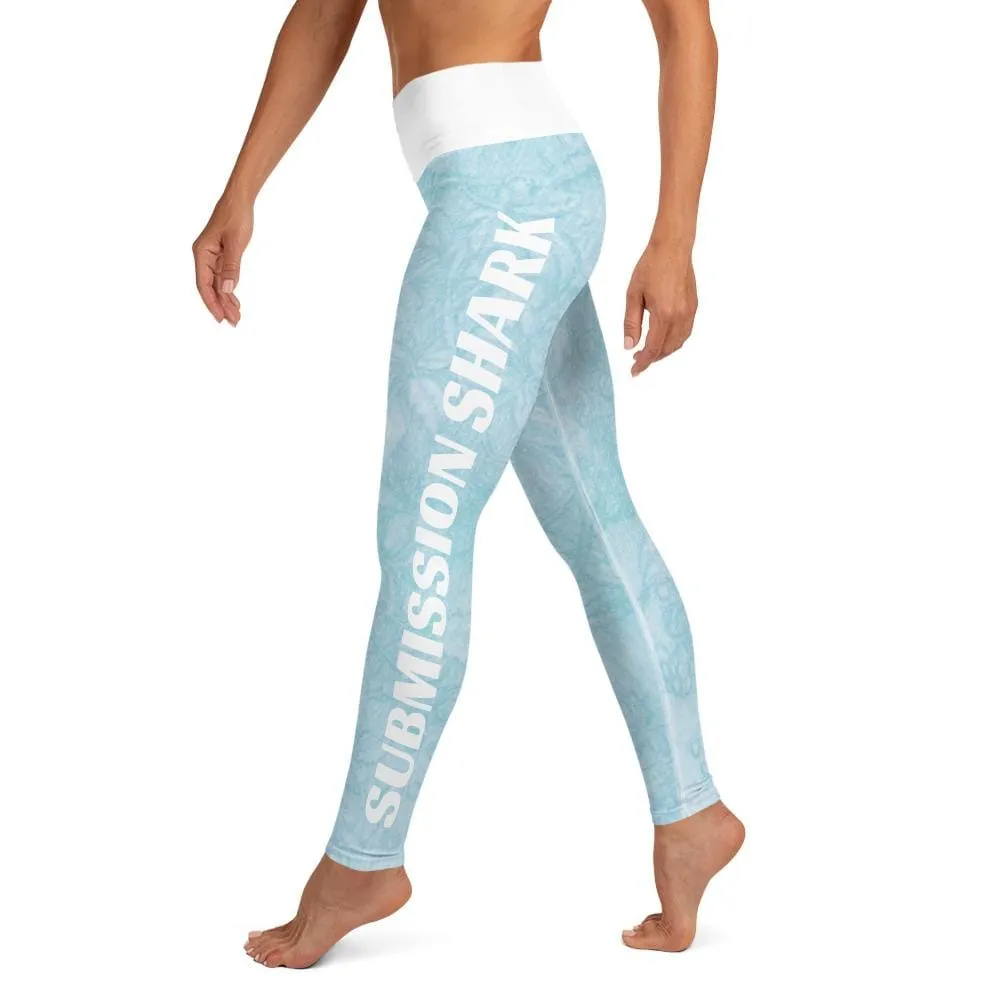 Baby Blue Beauty ~ High Waist Leggings