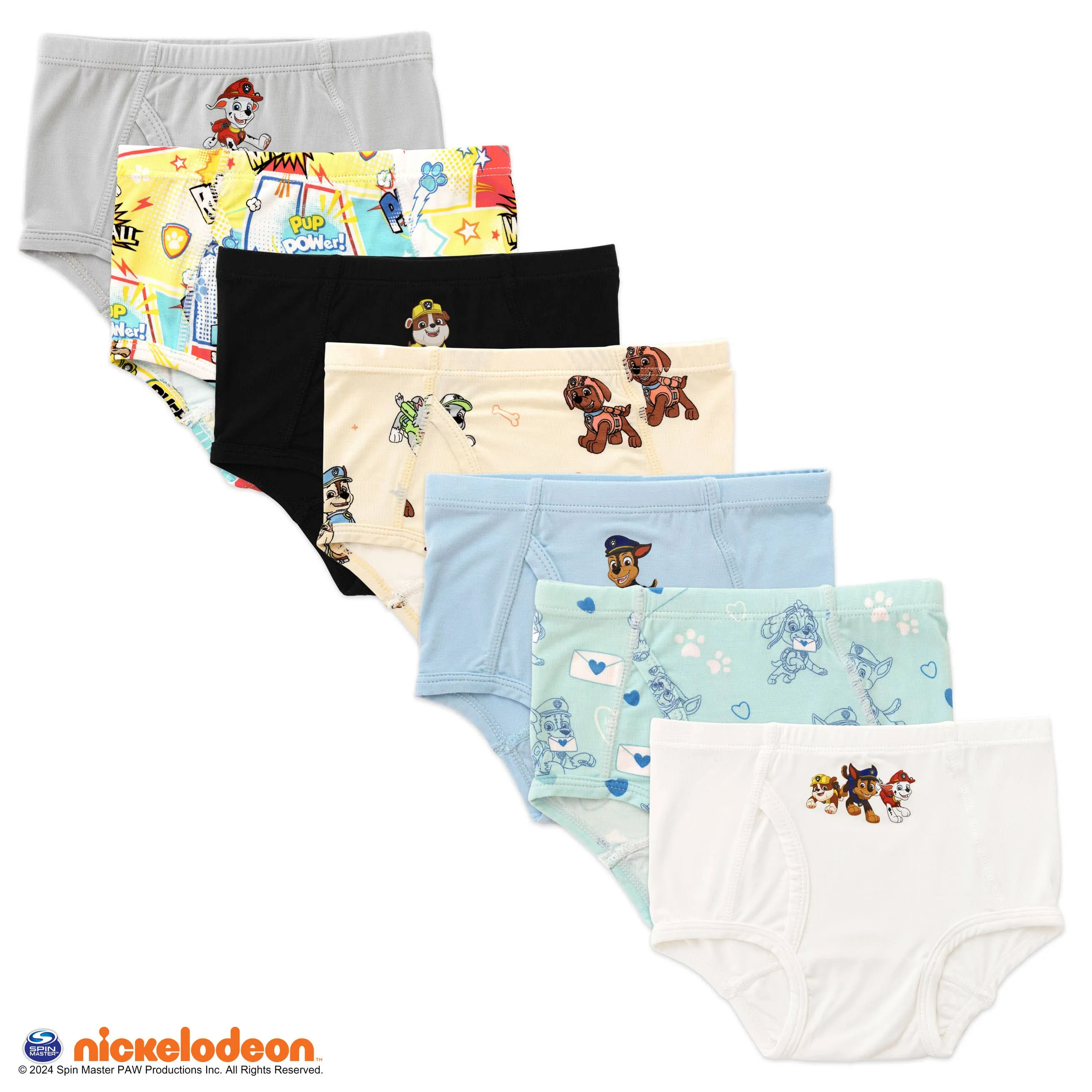 Bellabu Bear Underwear 7-Pack: PAW Patrol