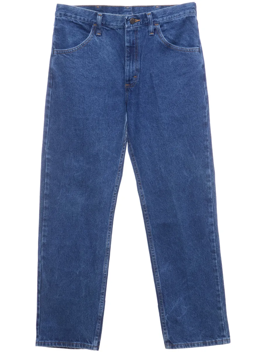 Beyond Retro Reworked Tapered Cropped Jeans - W32