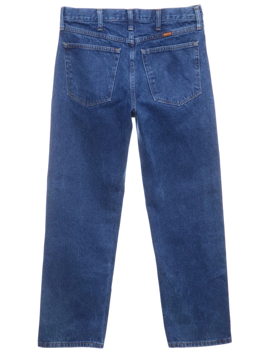 Beyond Retro Reworked Tapered Cropped Jeans - W32