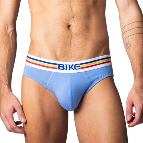 BIKE Stretch Cotton Brief Light Blue