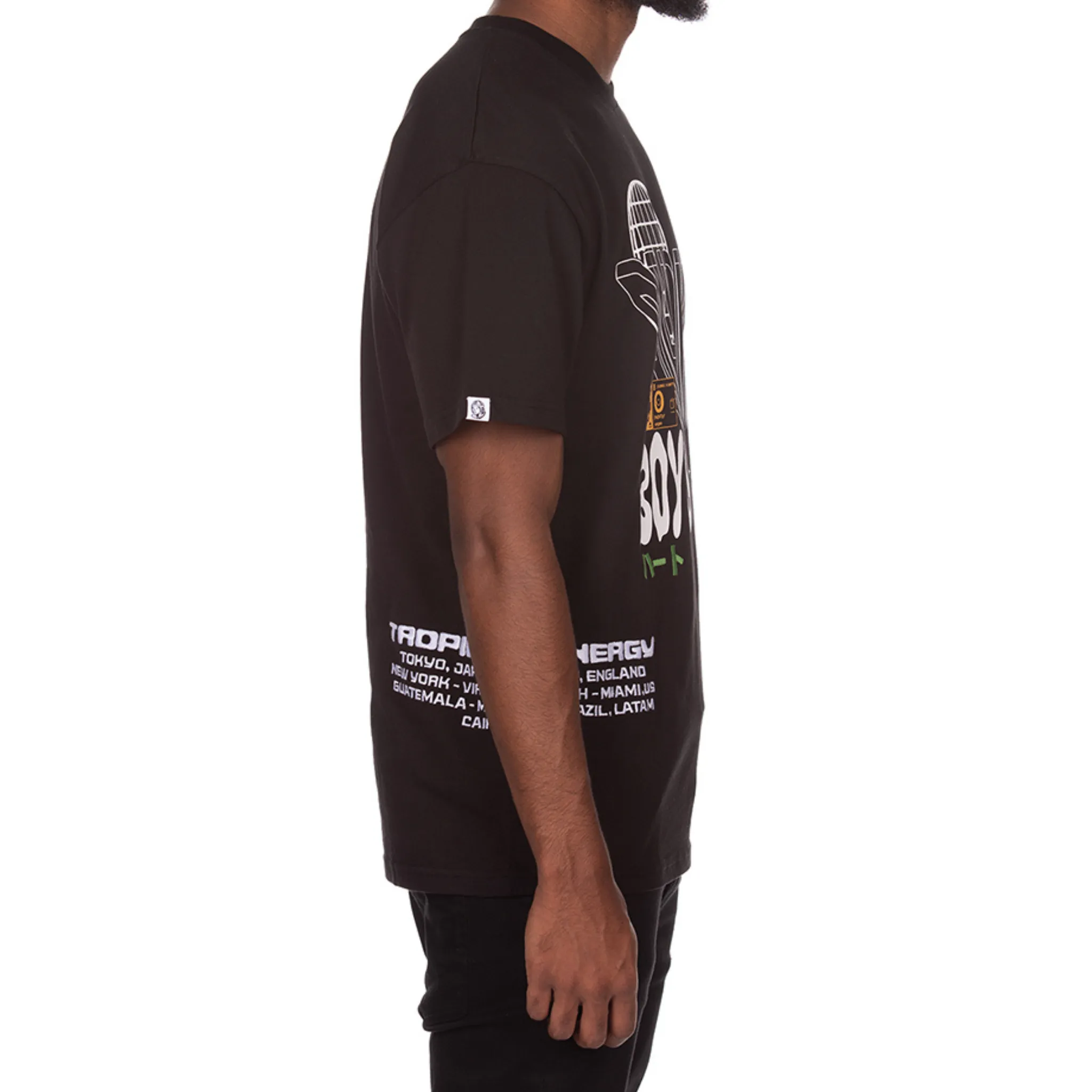 Billionaire Boys Club BB Around The World SS (Black)