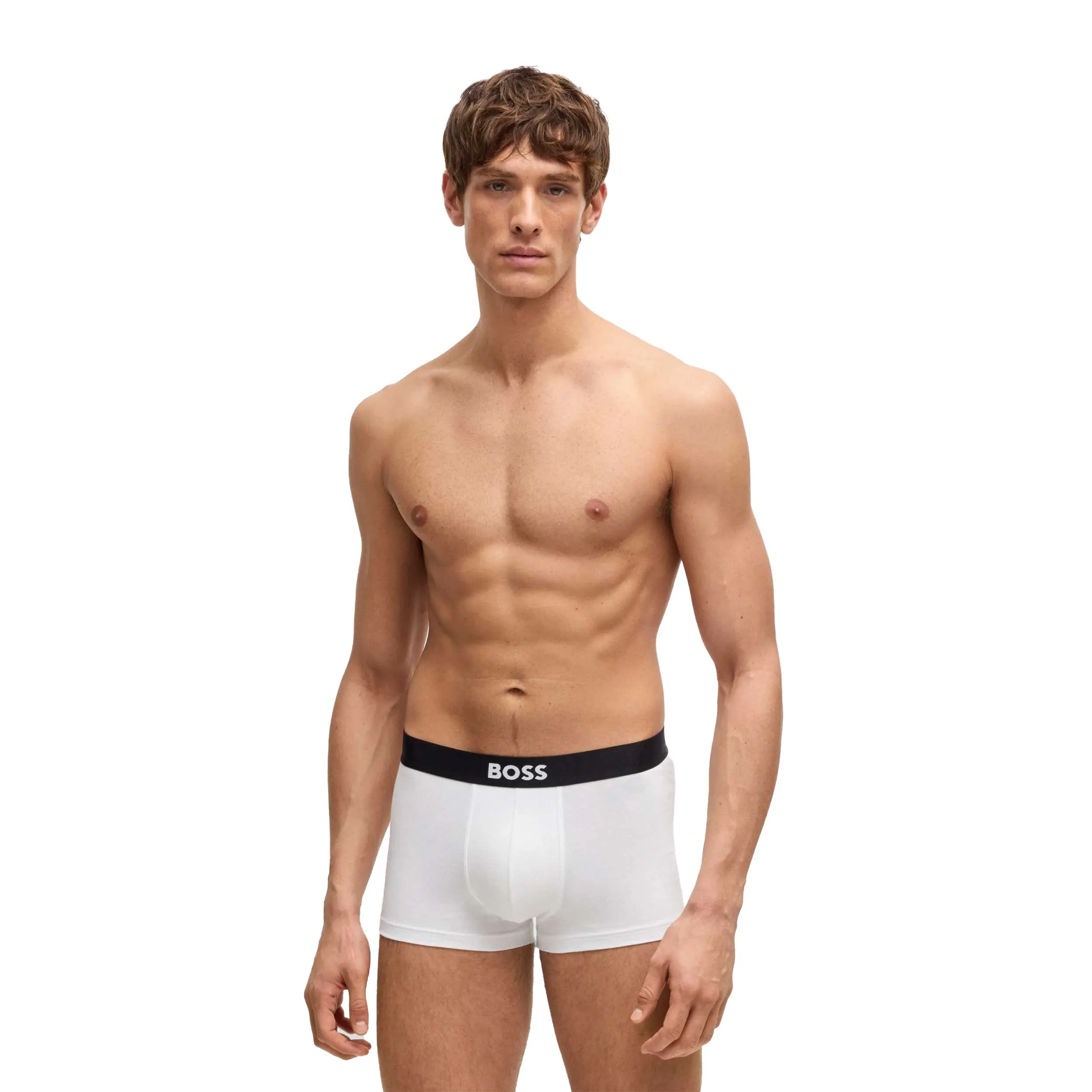 BOSS Trunk 3P BOSS ONE Underwear in White