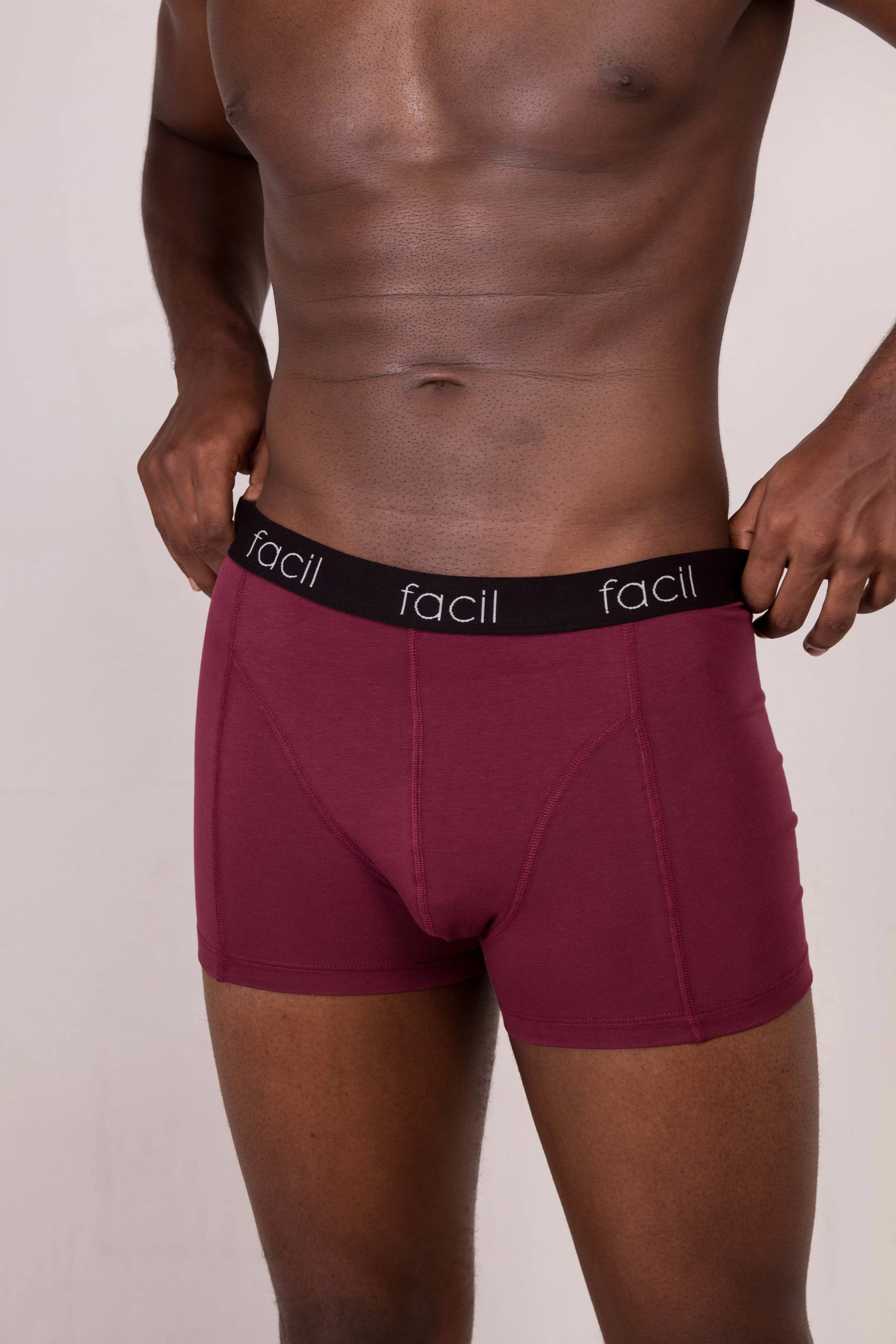 Boxer Briefs with Moisture Management and Organic Cotton Blend