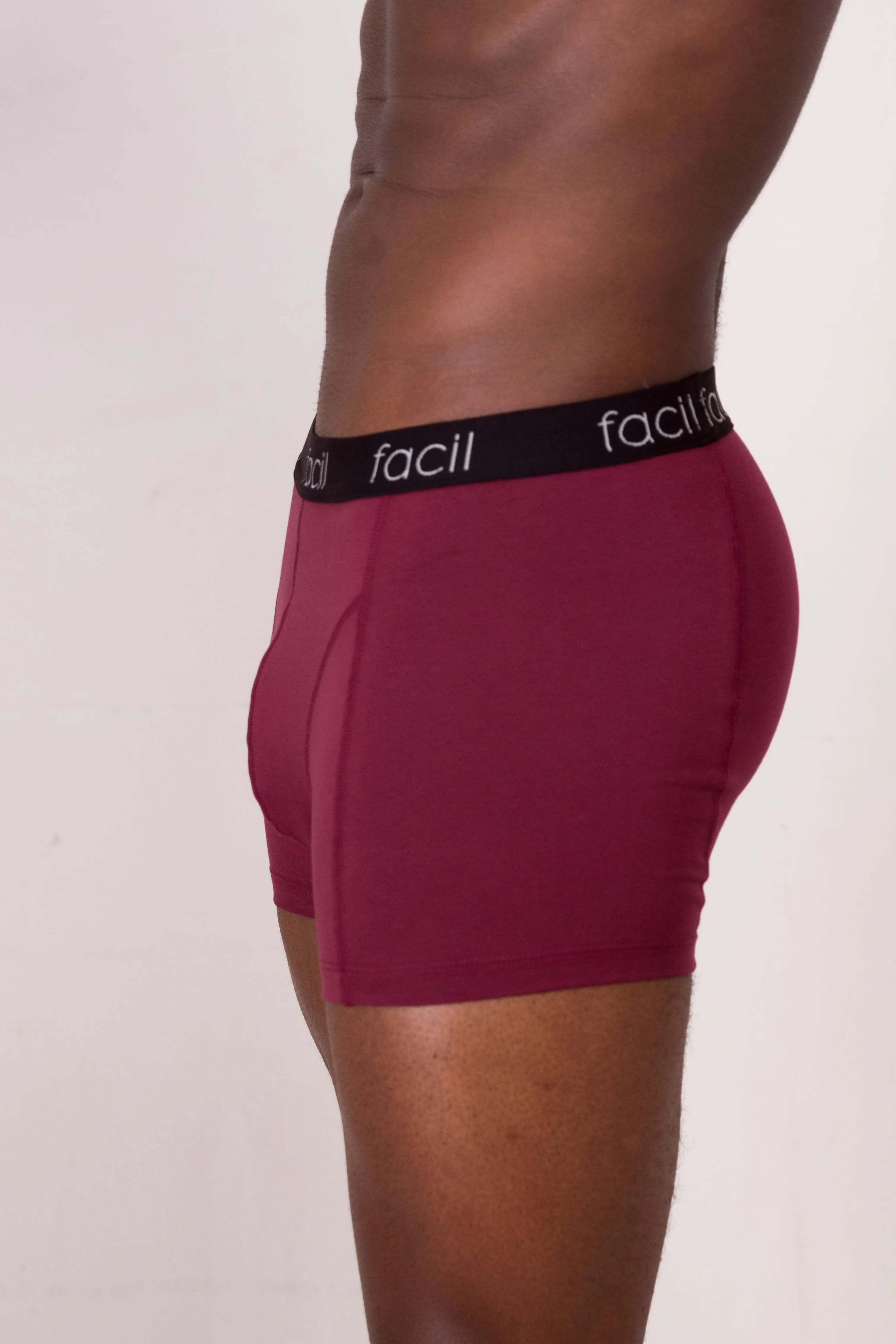 Boxer Briefs with Moisture Management and Organic Cotton Blend