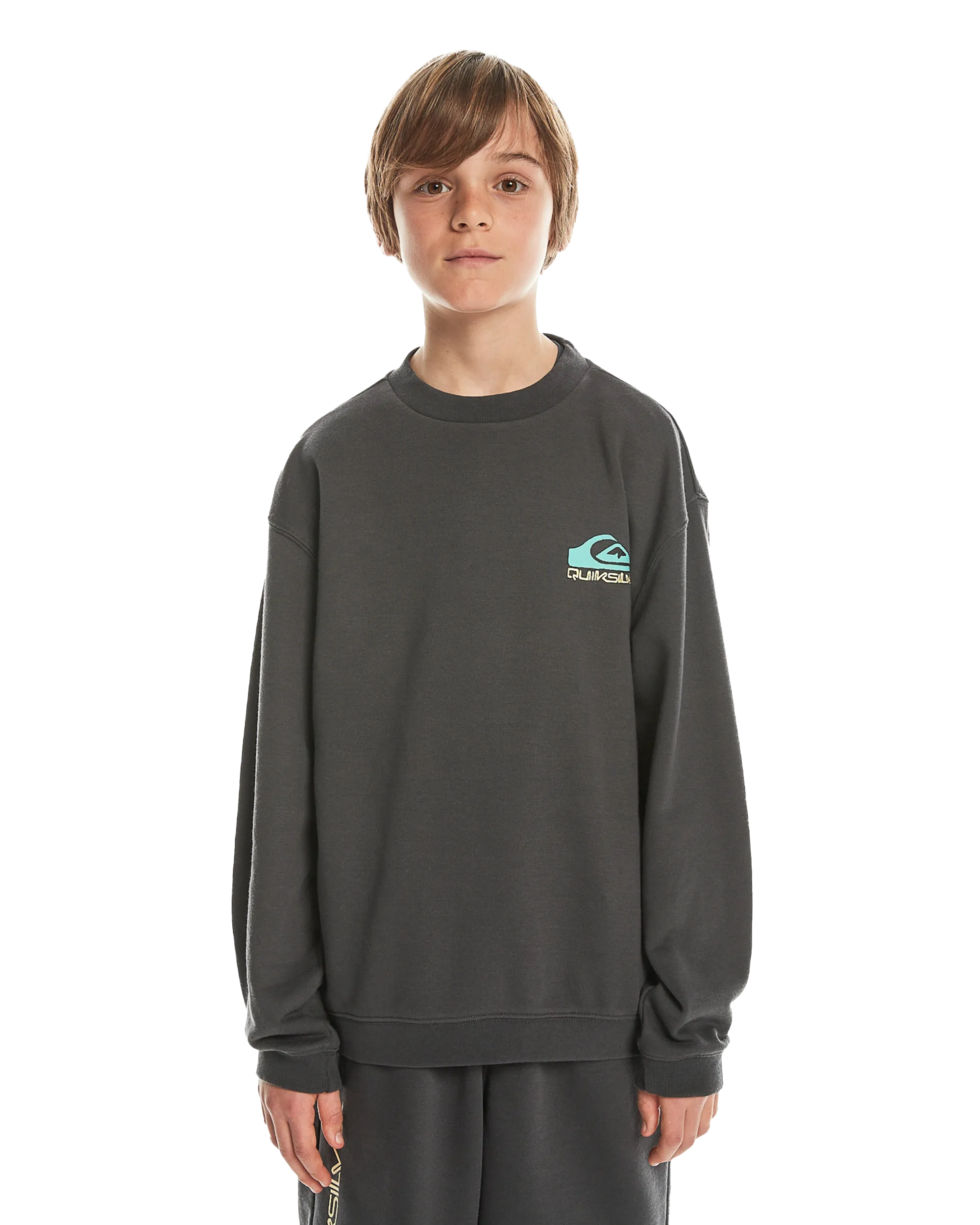 Boys Take Us Back Sweatshirt in Tarmac