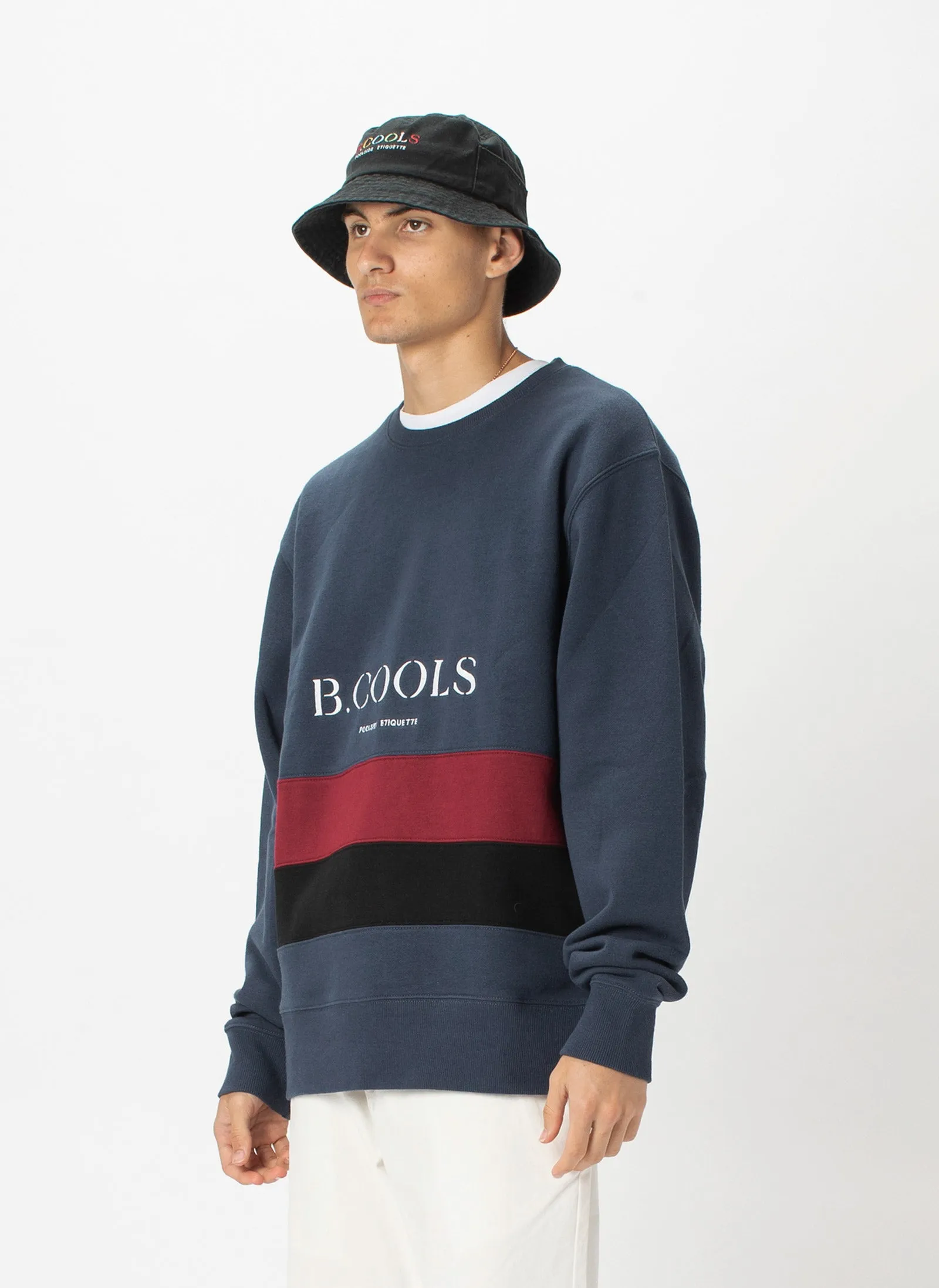 B.Quick Sweatshirt Slate Panel