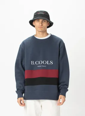 B.Quick Sweatshirt Slate Panel