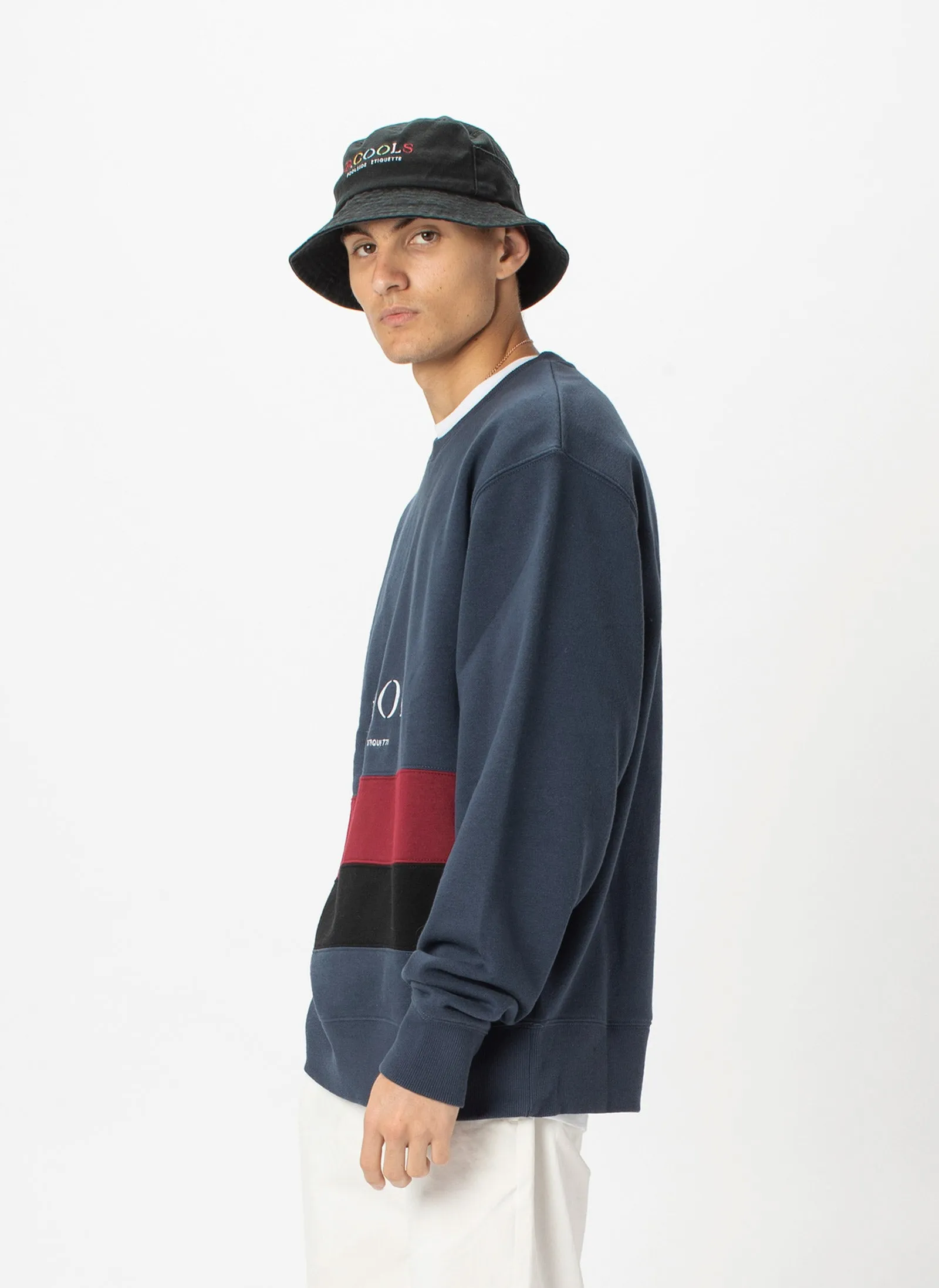 B.Quick Sweatshirt Slate Panel