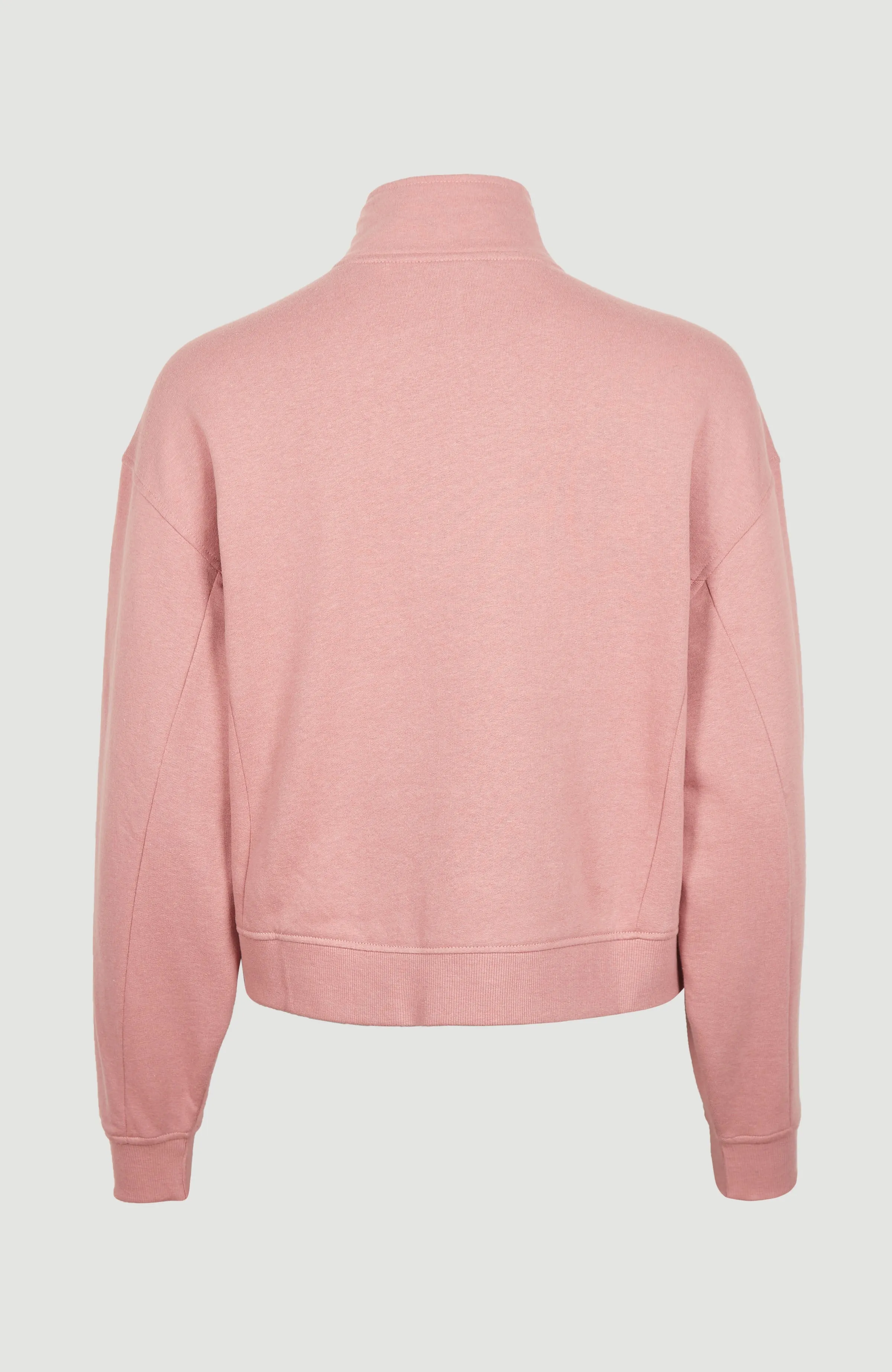 Bunji Half Zip Crew Sweatshirt | Ash Rose