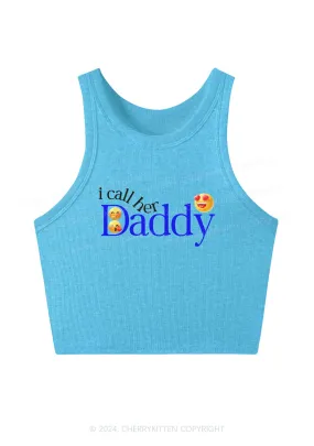 Call Her Daddy Y2K Crop Tank Top Cherrykitten