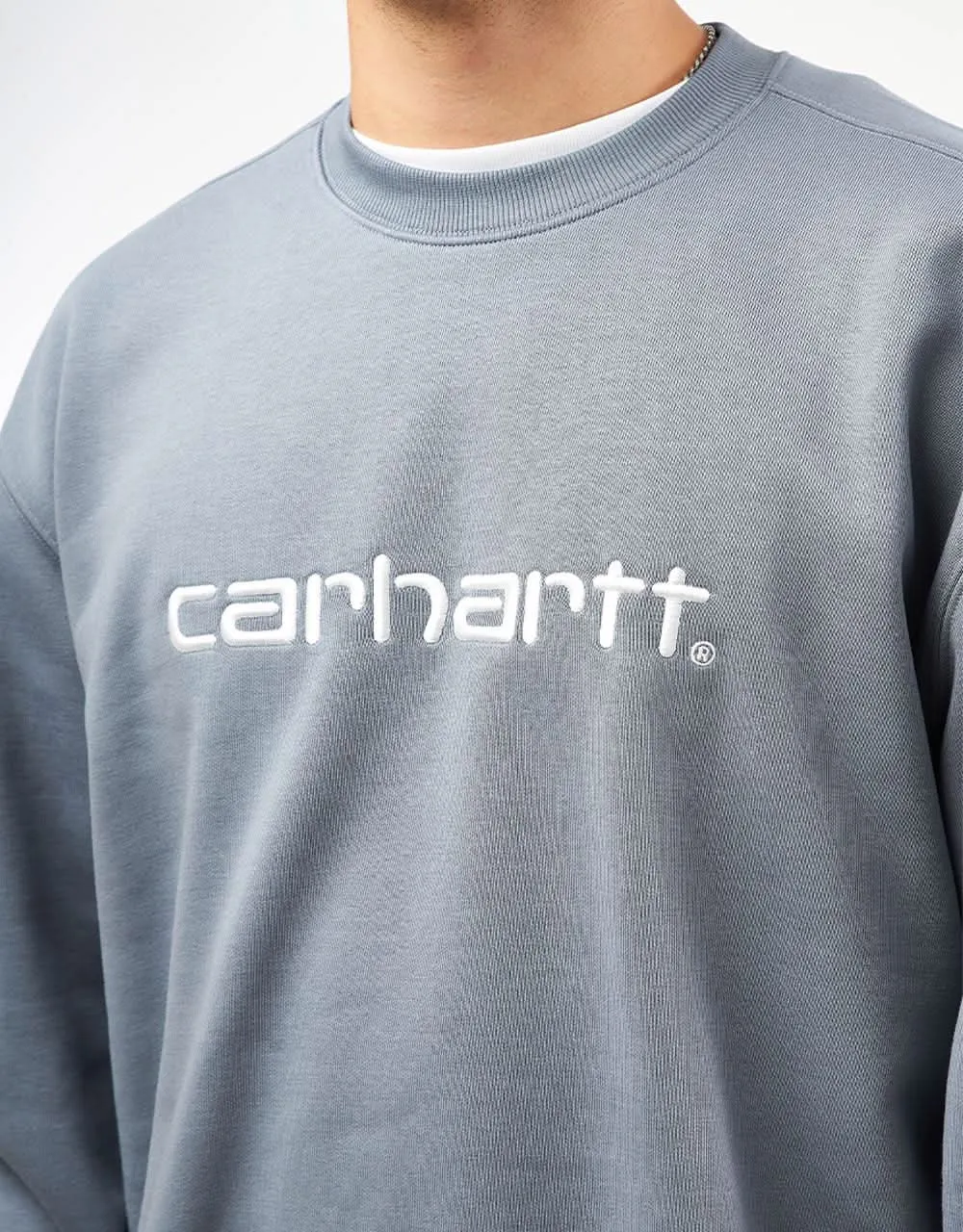 Carhartt WIP Carhartt Sweatshirt - Dove Grey/Wax