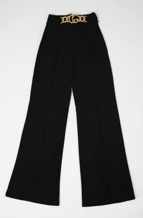 CG Gold Buckle Wide Leg Pants