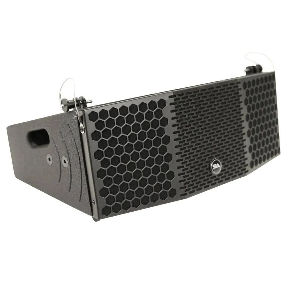 CLA-2x5 PA Package - Set of 8 Compact 2x5 Line Array Speakers and 2 Channel Professional Power Amplifier