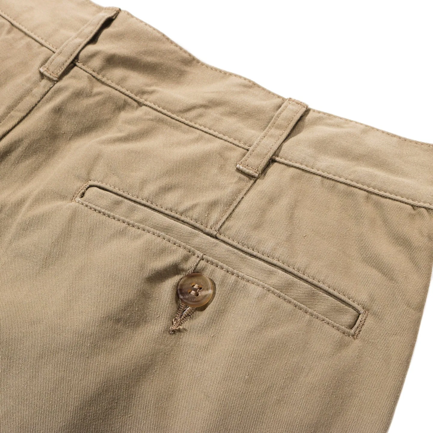 COMME DES GARCONS HOMME P028 PLEATED CHINO BEIGE