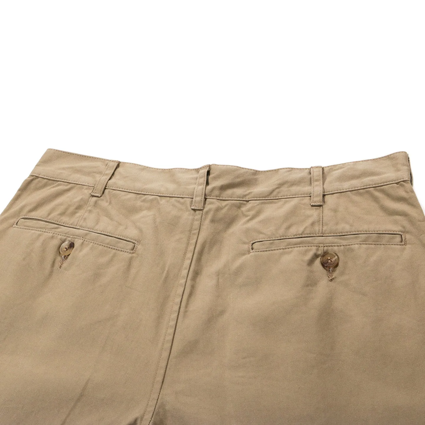 COMME DES GARCONS HOMME P028 PLEATED CHINO BEIGE