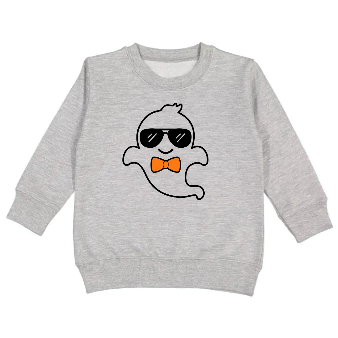 Cool Ghost L/S Sweatshirt - Gray