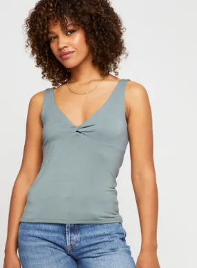 Corsica  Lagoon Green Tank Top