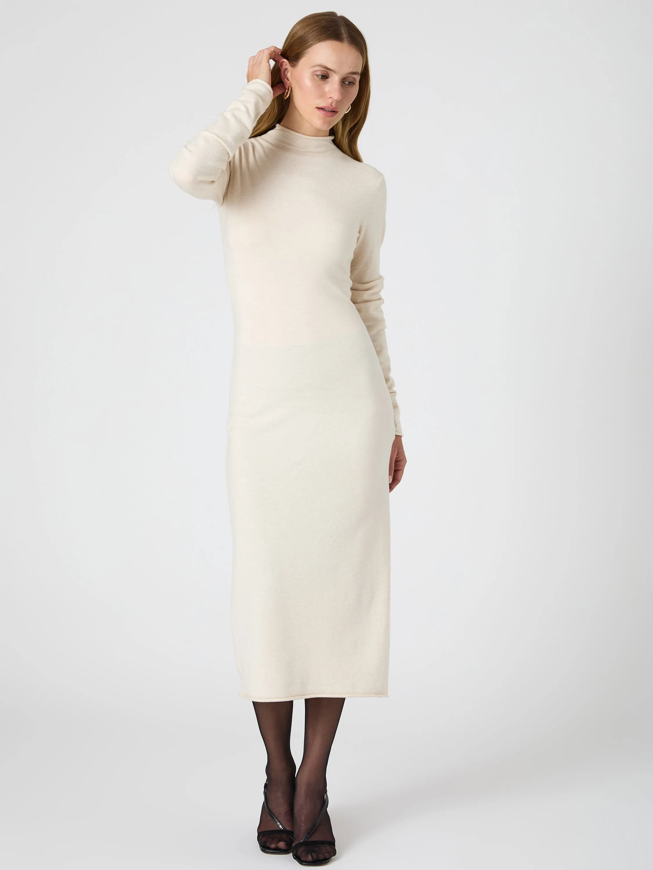 Cosysoft Side Split Midi Dress