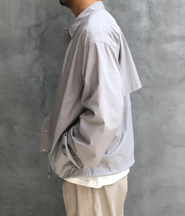 DIGAWEL/COACH L/S SHIRT JACKET (GRAY)