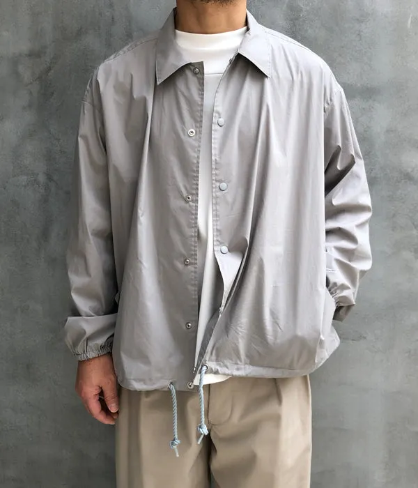 DIGAWEL/COACH L/S SHIRT JACKET (GRAY)