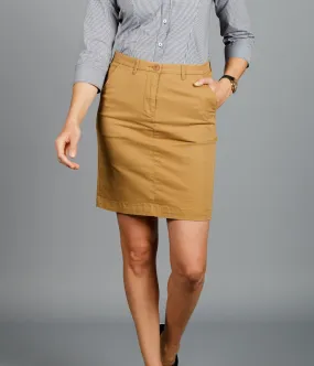 *DISCONTINUED* Napier Women's Premium Chino Skirt 1763WSK