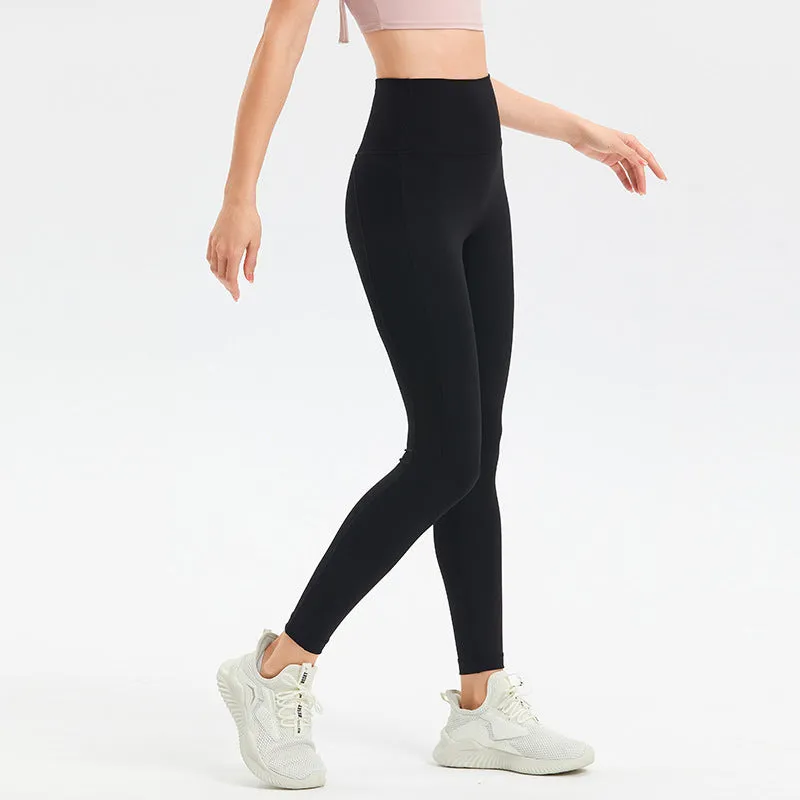 European And American High Waist Tight Hip-lifting Trousers