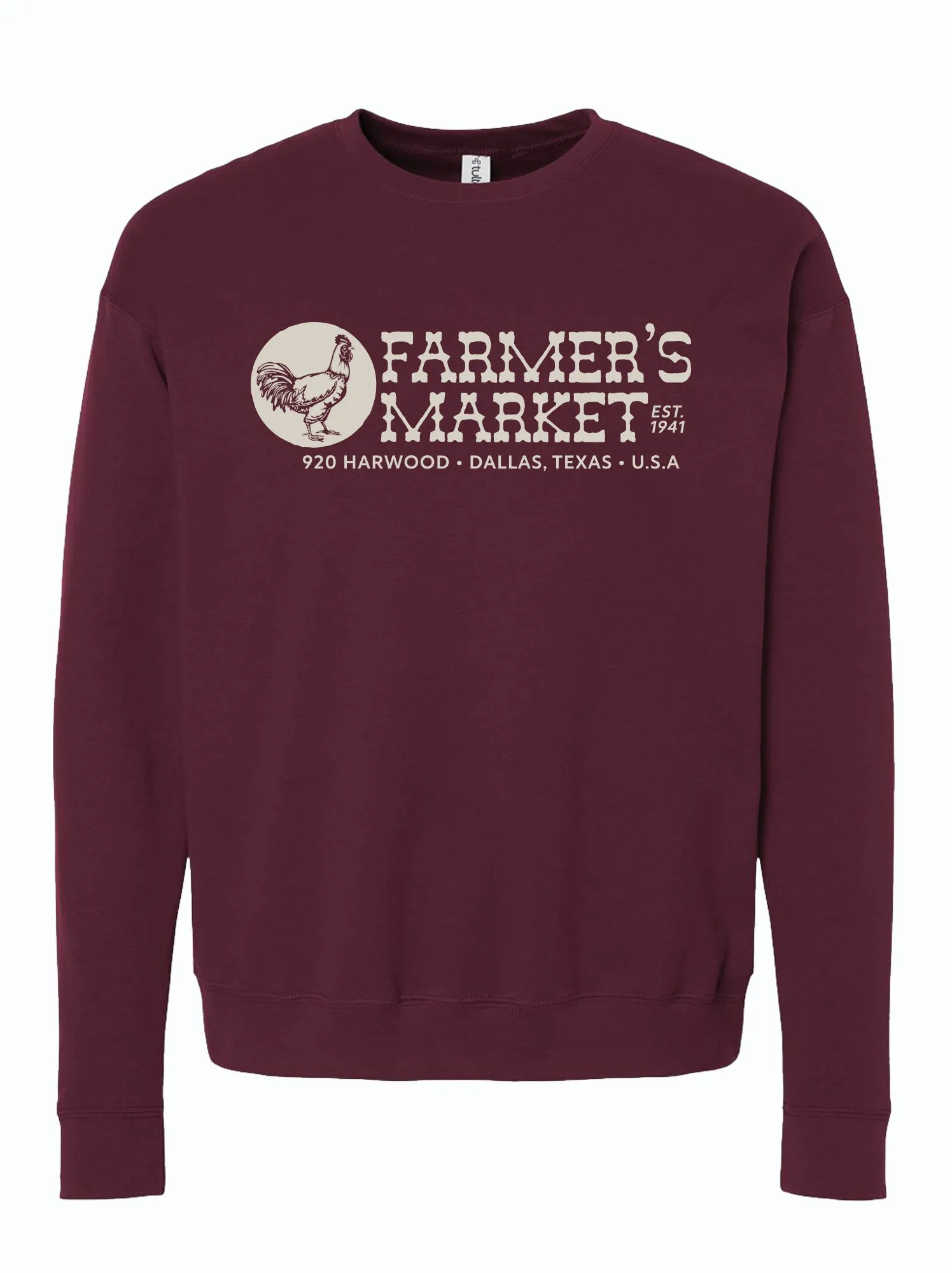 Farmers Market Chicken Crewneck Sweater