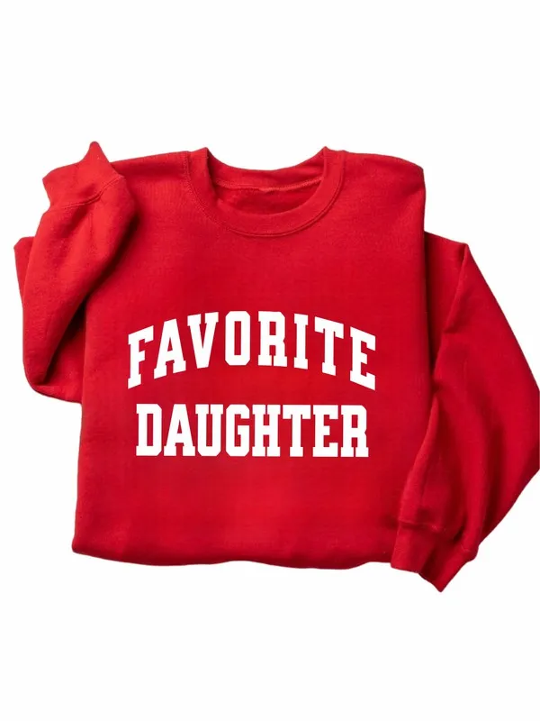 Favorite Daughter Varsity Crewneck Sweatshirt