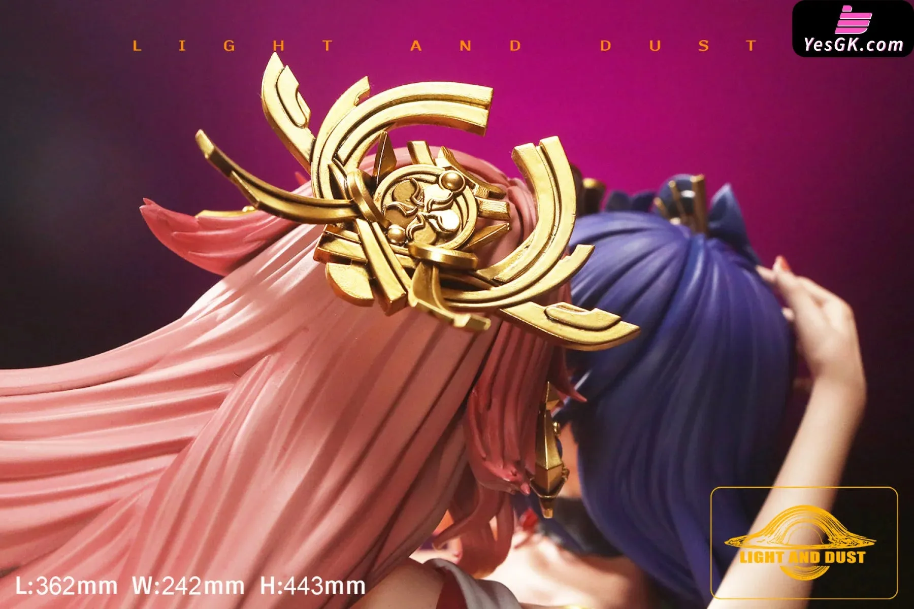 Genshin Impact Lesbian Series #4 Yae Miko & Raiden Shogun Statue - Light and Dust Studio [Cancel production]