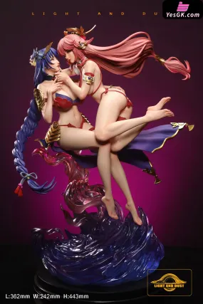 Genshin Impact Lesbian Series #4 Yae Miko & Raiden Shogun Statue - Light and Dust Studio [Cancel production]