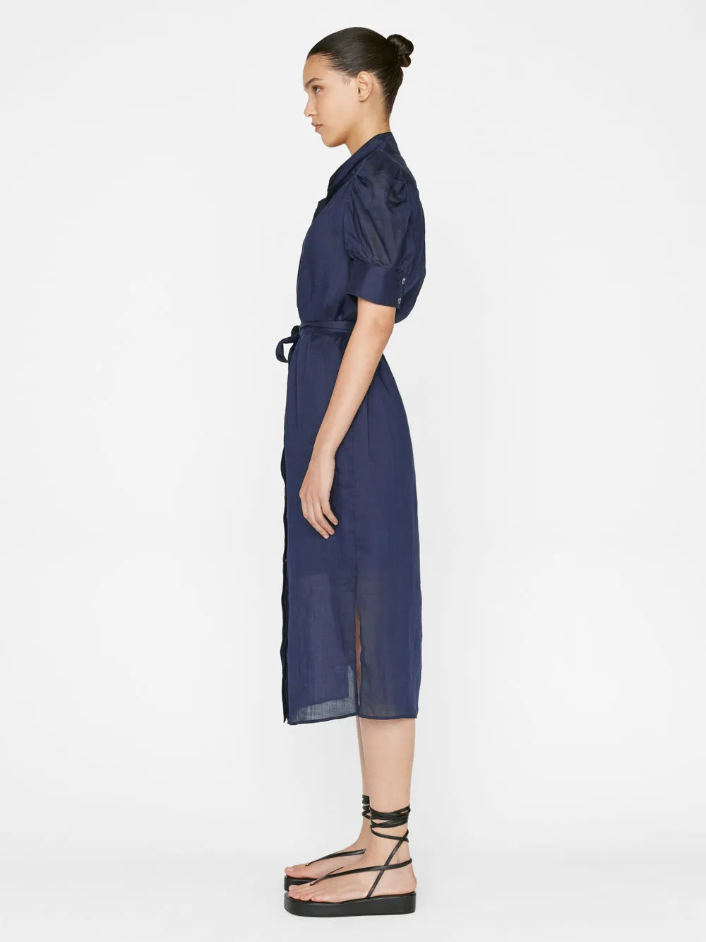 Gillian Midi Dress -- Navy