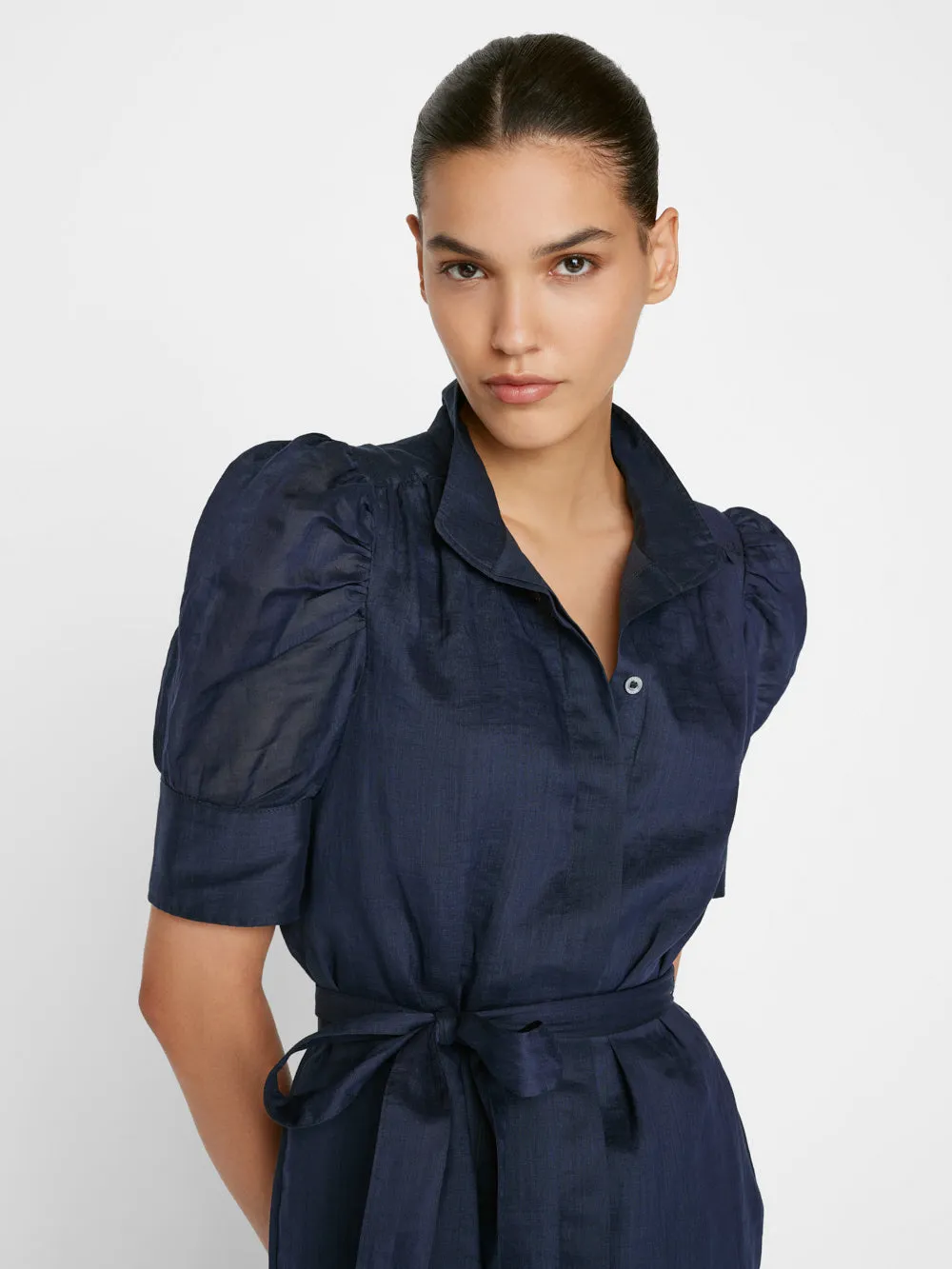 Gillian Midi Dress -- Navy