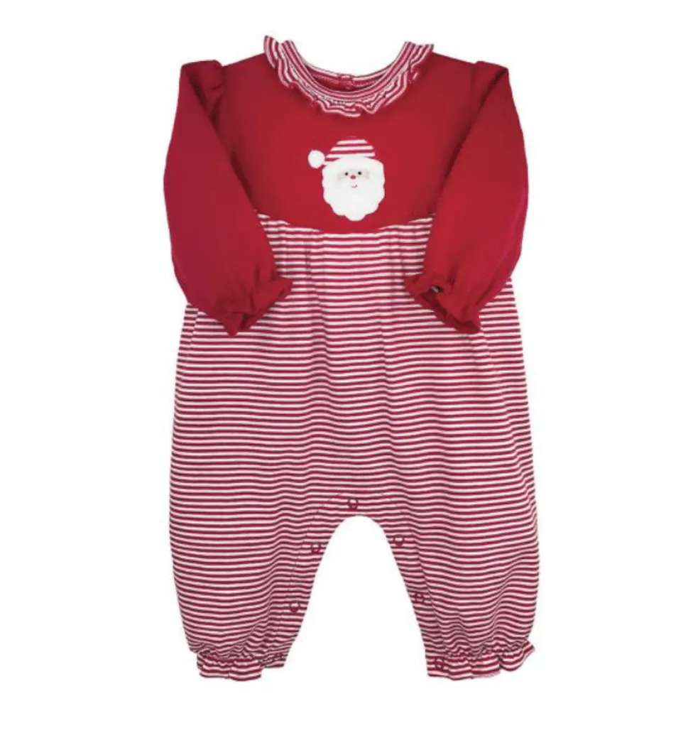 Girl's Santa Romper