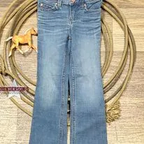 Girl's Wrangler Bootcut Jeans in Germaine