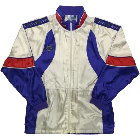 Goldwin White, Blue, and Red Track Jacket